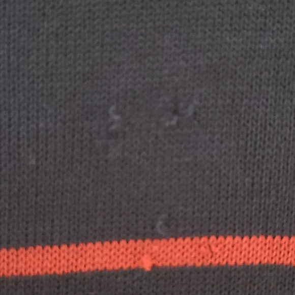 Charlie Paige Blue & Red Striped Sweater Dress - Size LG - Picture 3 of 6